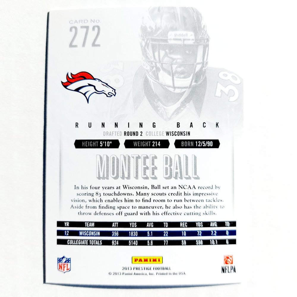 Denver Broncos (Montee Ball) - FTBL [10_MB1] - Picture 3 of 3